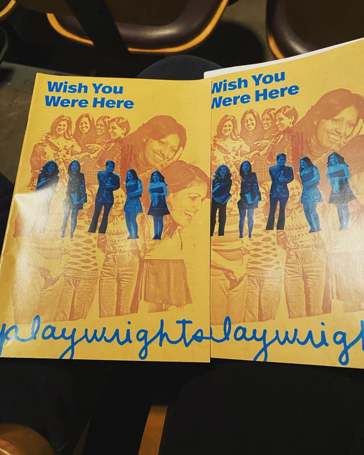 Wish You Were Here was our second @sanaztss play this season (the fabulous English being the first). Jesse and I are officially fans of her work which escalates slowly and penetrates deeply. She writes rich female characters, fully complex. Friendship is at the heart of this play @phnyc I loved it in all of its sass and delicacy. #offbroadway #offbroadwayplay #sanaztoossi #playwrightshorizons #saturdaymatinee #nyctheatre #playwrighting #theatre #theatrelover