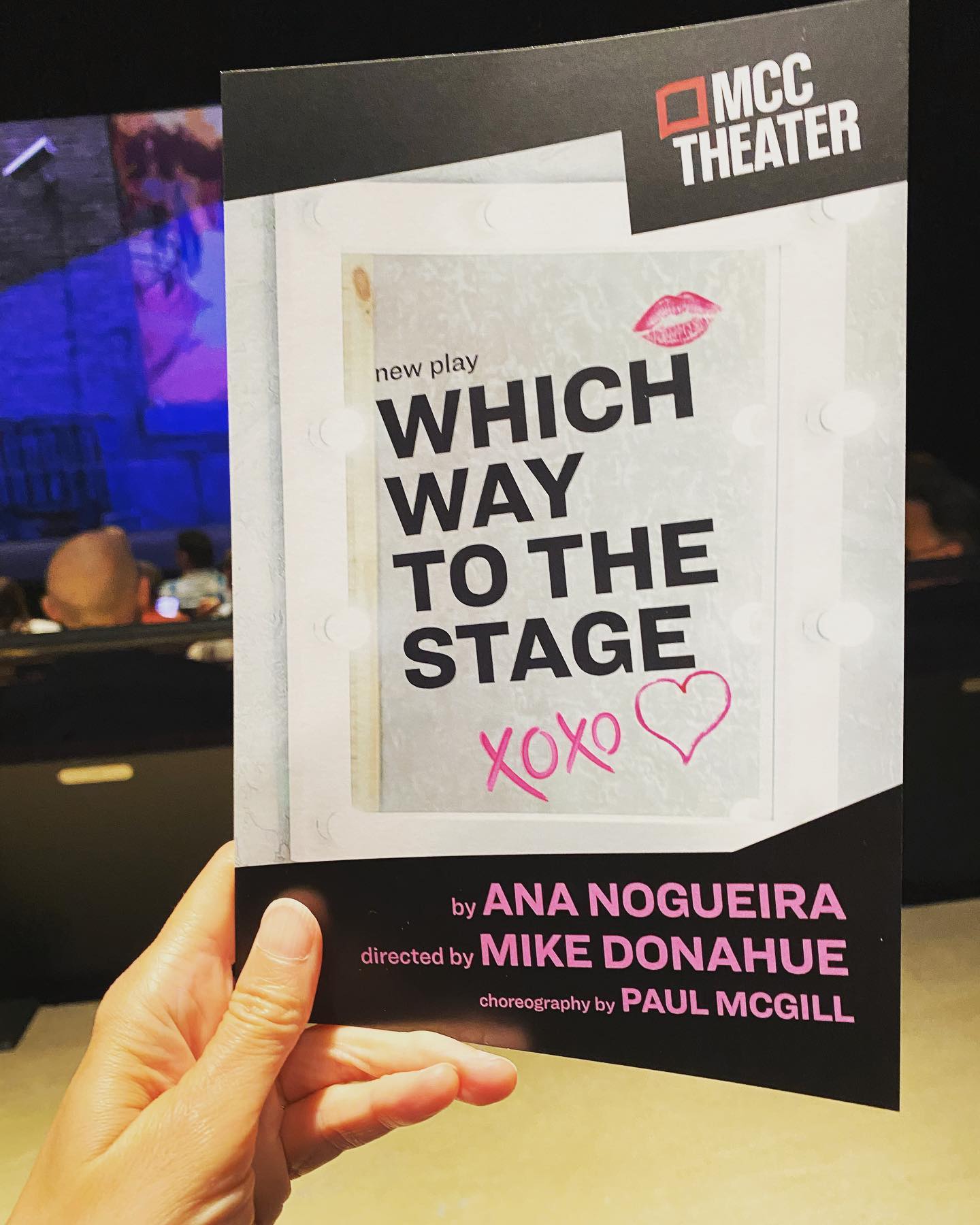 Hooray for Which Way to the Stage @mcctheater Laughed out loud and felt seen in all my theatre-loving glory. Enjoyed every comic moment these actors found along with every moment of revelation. 🎭❤️👏 #mcctheater #whichwaytothestage #offbroadway #offbroadwayplay #nyctheatre #theaternerd #musicaltheatre #iloveplays #ananogueira #nyctheatrelife