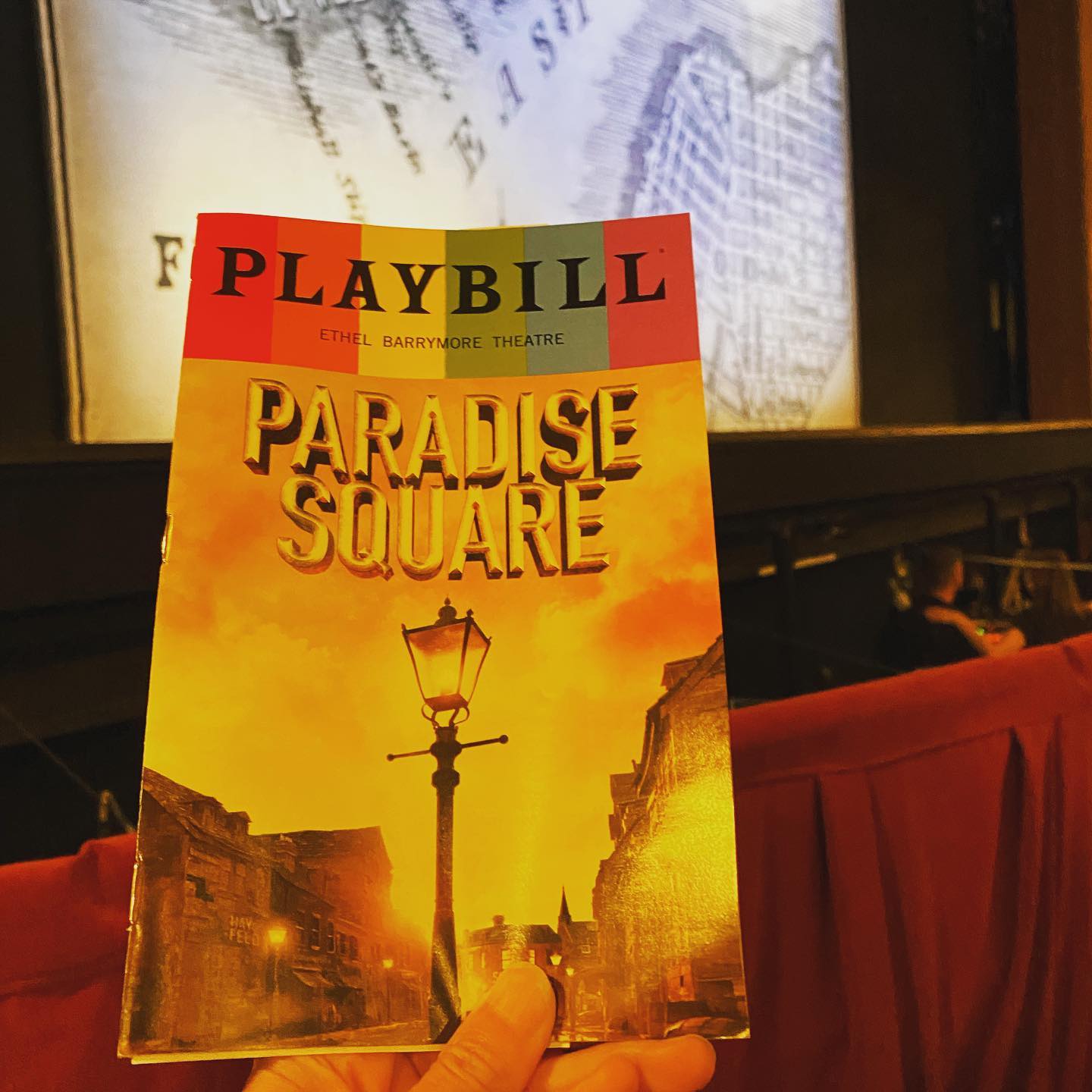 Took in @paradisesquarebway before the Tonys. So I got to see two performances of Let it Burn yesterday: standby @gifted2sing at the matinee and @joaquinakalukango on the Tonys just prior to her win. And may I say they were BOTH flat-out amazing!!! #broadwaymusical #elevenoclocknumber #broadway #tonywinningmusical #paradisesquaremusical #nyctheatre #lovemusicals