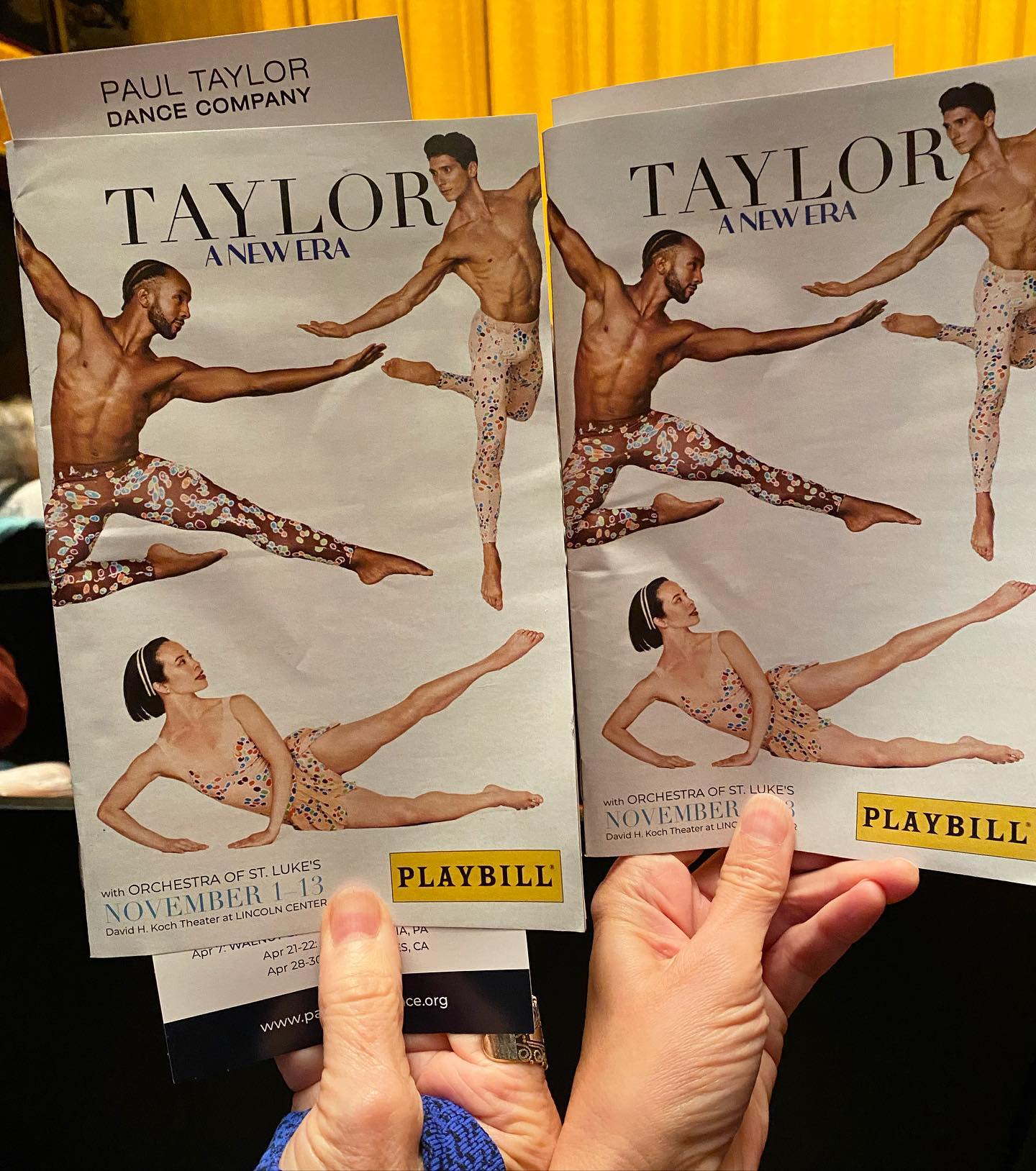 Lovely dinner for 3 @cafeluxembourg followed by 2 of us taking in @paultaylordance @lincolncenter Energetic, vibrant, elevated dance, and just a great evening of art and conversation! #paultaylordancecompany #moderndance #choreography #lincolncenter #uws #dinnerwithfriends #dance #dancersinspiration #ilovedance
